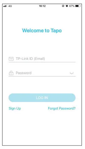 tp-link Tapo Home Security Wi-Fi Camera -TC60-
