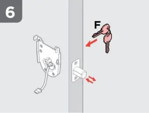 Smart Code Touchpad Electronic Deadbolt Dimension procedure