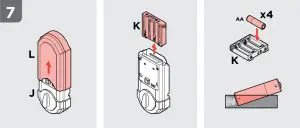Smart Code Touchpad Electronic Deadbolt Dimension procedure