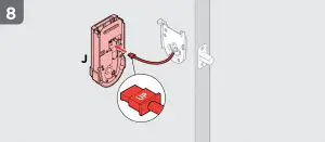 Smart Code Touchpad Electronic Deadbolt Dimension procedure