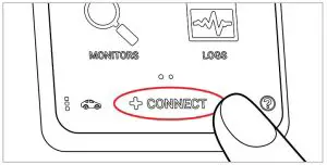 FIG 5 Tap Connect in the OBDLink app