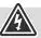 hama 00173191 DR200BT Portable Digital Radio Instruction Manual - Warning Risk of electric shock icon