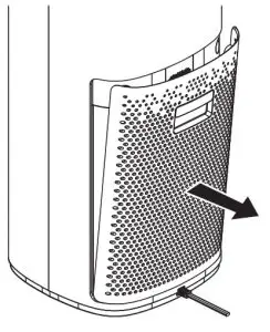 INSIGNIA NS-APMWH2 Air Purifier Medium-air purifier