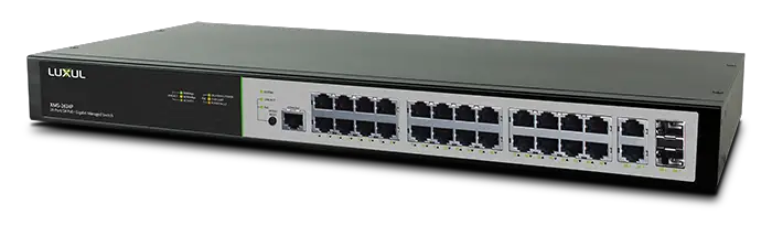 Luxul Xms-2624p Managed Poe Switch User Guide
