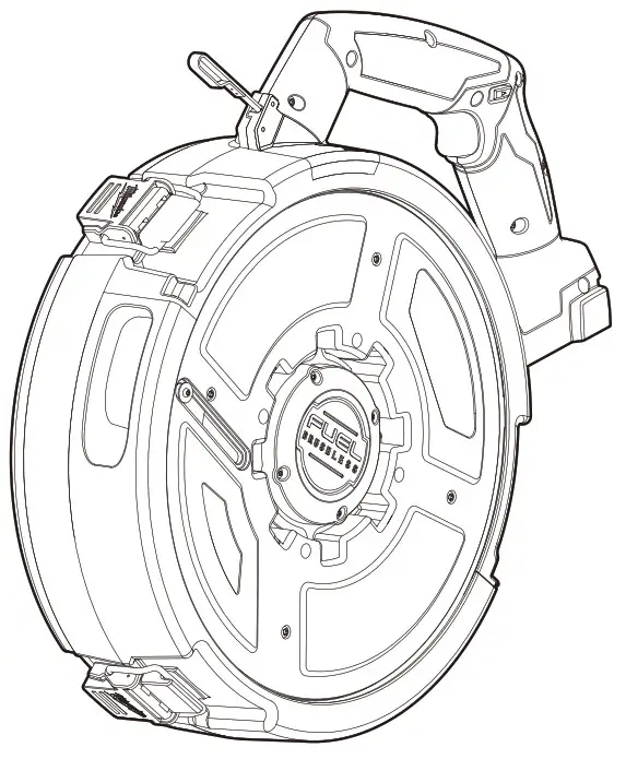 milwaukee 2873 20 M18 Fuel Pulling Fish Tape Powered Base