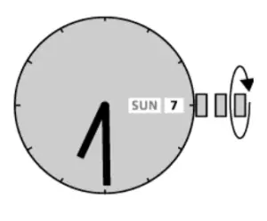 WATCHES How to Set Time and Date on a Two-Hand Watch-figure3