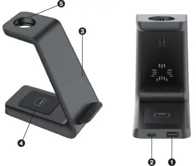 iTOUCH 3N12021 3-In-1 Wireless Charger-overview