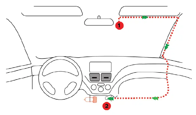 Install the electrostatic sticker
