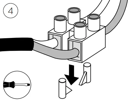 PHILIPS 162469316 June Outdoor Wall Light with Sensor - parts 4