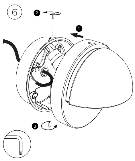 PHILIPS 162469316 June Outdoor Wall Light with Sensor - parts 6