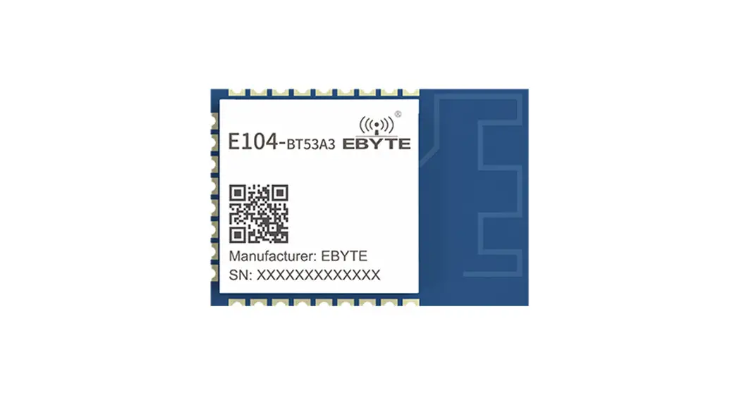 Ebyte E104-bt53a3 Low Power Consumption Bluetooth Module User Manual