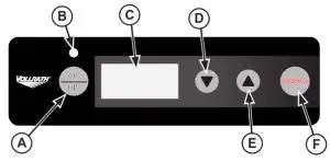 VOLLRATH 6958301 Countertop Induction Wok Range with Carbon Steel Wok Pan - OPeration 1