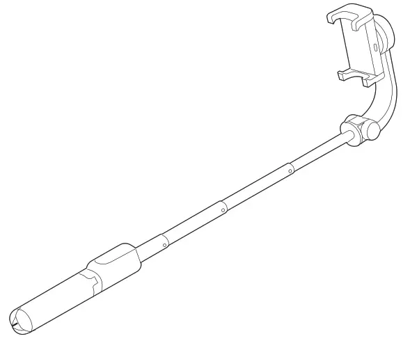 AET SS40B Eternico Selfie Tripod with Stabilizer