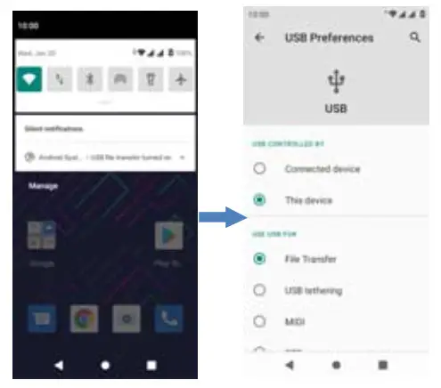 Kalley Smart Phone Element Play 32 GB Azul- U disk storage
