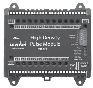 LEVITON A8911 High Density Pulse Input Module 1