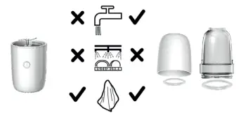 PROZIS iZi Portable Mini Blender - CLEANING AND MAINTENANCE