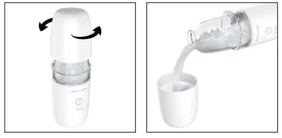 PROZIS iZi Portable Mini Blender - Gently shake