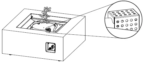 realflame 9720NG Fire Table 4