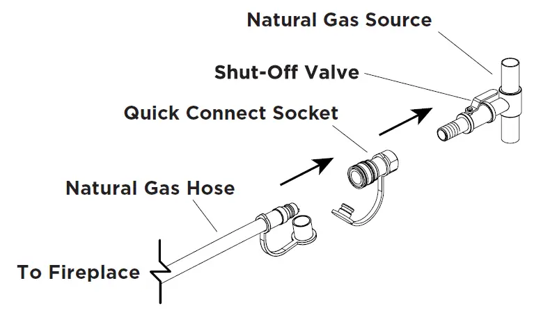 realflame 9720NG Fire Table 5