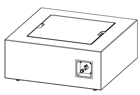 realflame 9720NG Fire Table pro