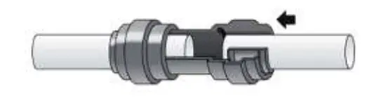 COSMO COS FDR225GHSS Refrigerator Efficient Fridge with 2 Drawer Bottom - CONNECT