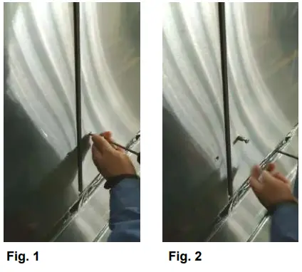 COSMO COS FDR225GHSS Refrigerator Efficient Fridge with 2 Drawer Bottom - Screw