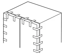 COSMO COS FDR225GHSS Refrigerator Efficient Fridge with 2 Drawer Bottom - doors 1