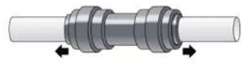 COSMO COS FDR225GHSS Refrigerator Efficient Fridge with 2 Drawer Bottom - water