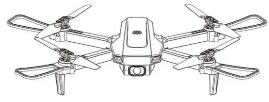 DRONEEYE 4D V4 Quadcopter Drone with 1080P Camera