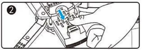 DRONEEYE 4D V4 Quadcopter Drone with 1080P Camera - charging 2