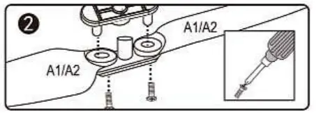 DRONEEYE 4D V4 Quadcopter Drone with 1080P Camera - diagram 2