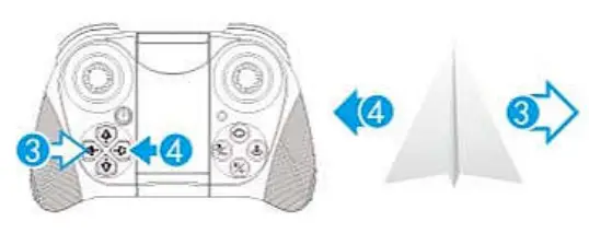 DRONEEYE 4D V4 Quadcopter Drone with 1080P Camera - remote control method 10