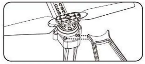 DRONEEYE 4D V4 Quadcopter Drone with 1080P Camera - ring