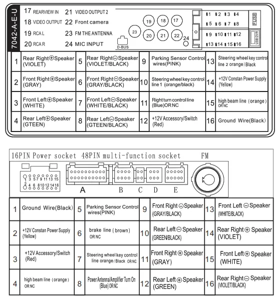 Hyojum C800 Car Bluetooth Radio Receiver - dayagram