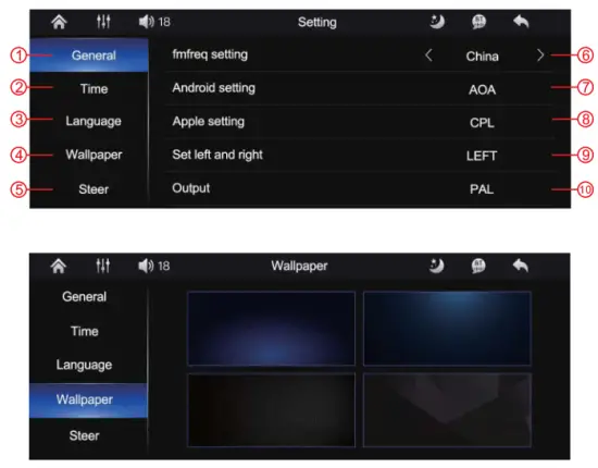 Hyojum C800 Car Bluetooth Radio Receiver - general sating