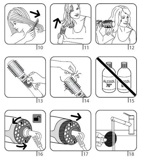 ROWENTA -CF9420EO- Brush -Activ -Nano -Smart- fig 5