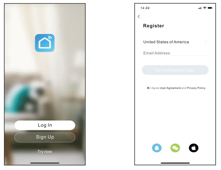 Smart Locks F20 Automatic Deadbolt Door Lock With Fingerprint - app