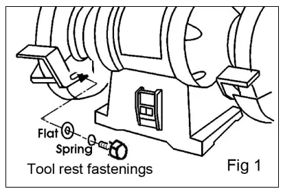 Clarke CBG6RZ Bench Grinder - fig 2
