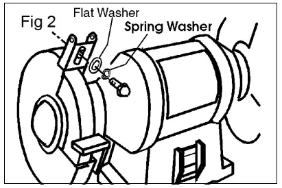 Clarke CBG6RZ Bench Grinder - fig 3