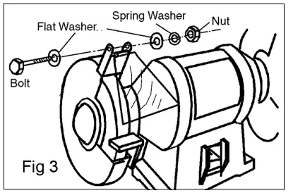 Clarke CBG6RZ Bench Grinder - fig 4
