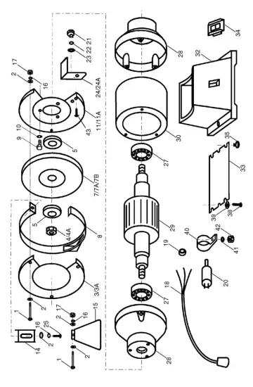 Clarke CBG6RZ Bench Grinder - fig 5