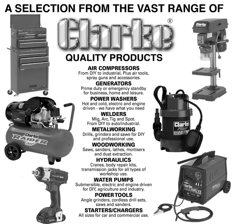 Clarke CBG6RZ Bench Grinder - fig 6