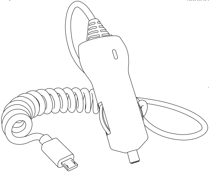 hama 00201608 6W micro USB Car Charger - cover