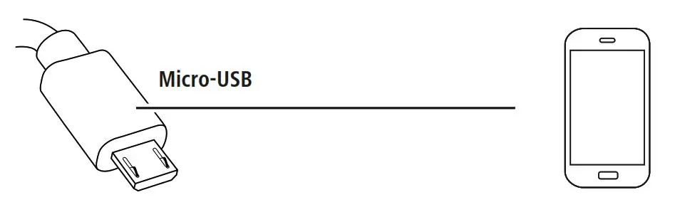 hama 00201608 6W micro USB Car Charger - overview