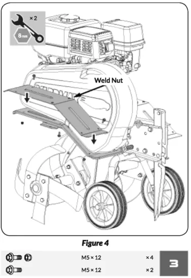YARDMAX YT5565 Front Tine Tiller - fig 11