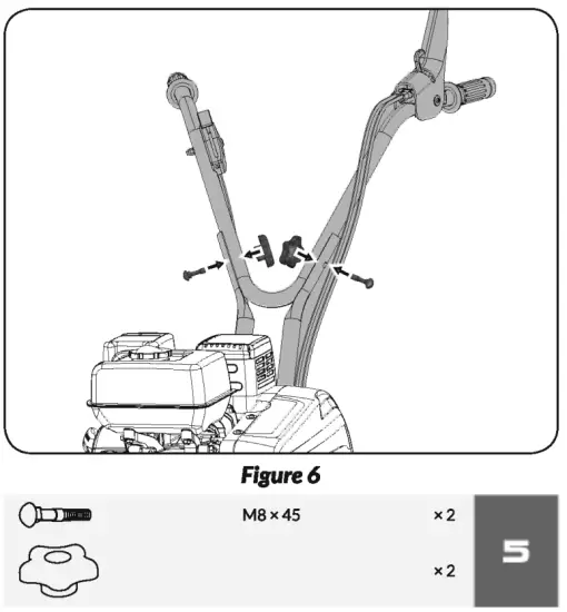 YARDMAX YT5565 Front Tine Tiller - fig 13