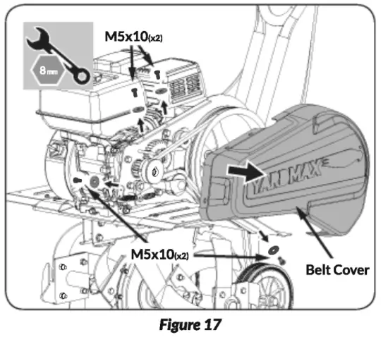 YARDMAX YT5565 Front Tine Tiller - fig 17
