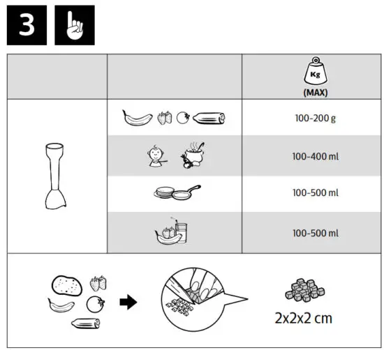 PHILIPS HR2520 3000 Series ProMix Hand Blender - overview 3