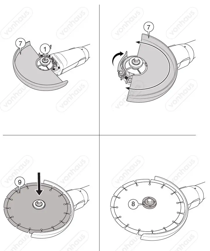 VonHaus-Angle Grinder-fig2