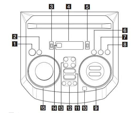 LG-CK43 -Mini-Hi-Fi-SystemFront-Panel-1